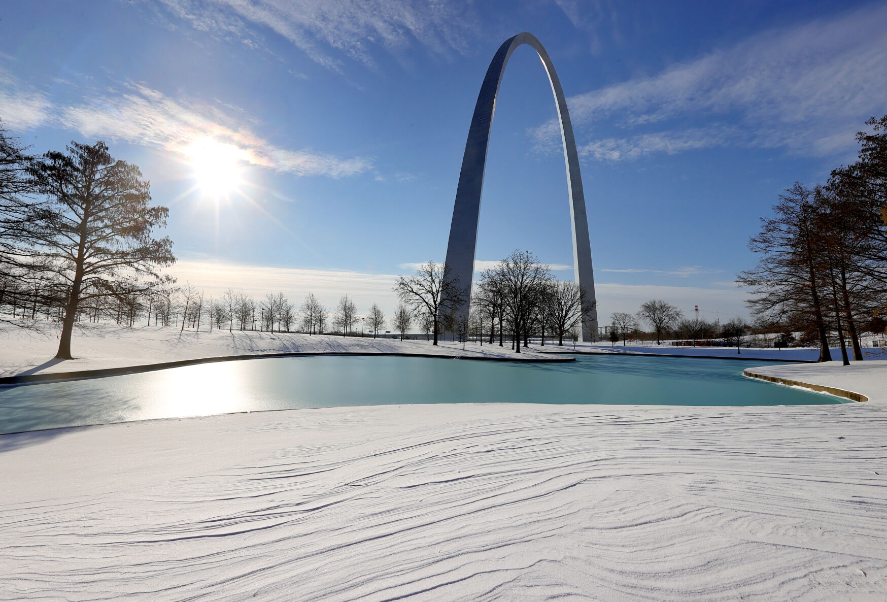 ÃÛÑ¿´«Ã½ Arch after snow storm